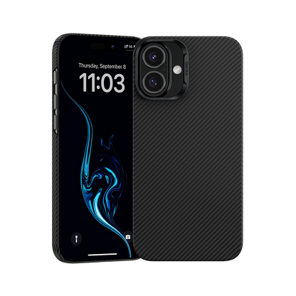 حافظة بنكس أرمور إير مصنوعة من كيفلار® 600D لجهاز آيفون 16 بلس