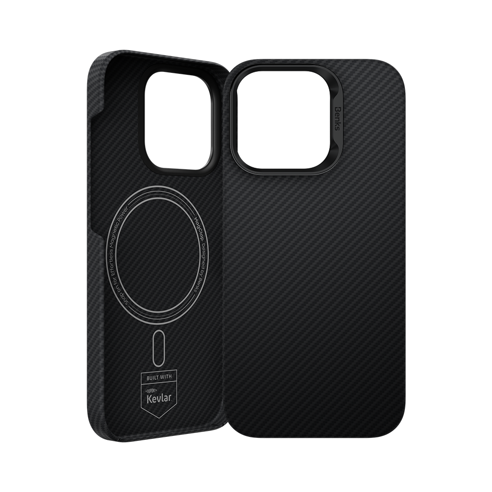 حافظة Benks ArmorAir مصنوعة من Kevlar® 600D لهاتف iPhone 16 Pro Max