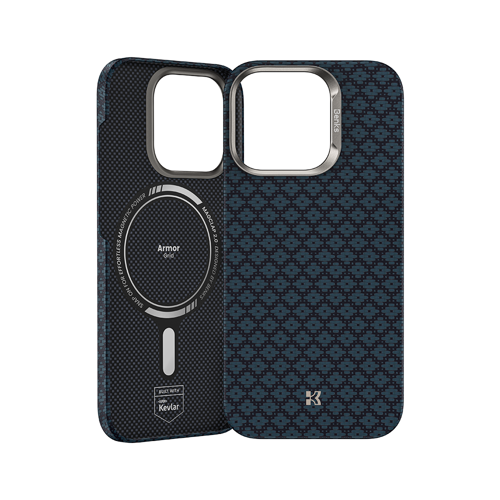 Benks ArmorGrid ArmorAir Case built with Kevlar® for iPhone 16 Pro Max