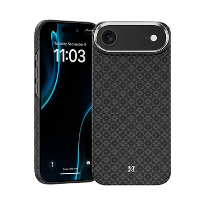 Benks ArmorGrid ArmorAir Case built with Kevlar® for iPhone Air - Obsidian Black 