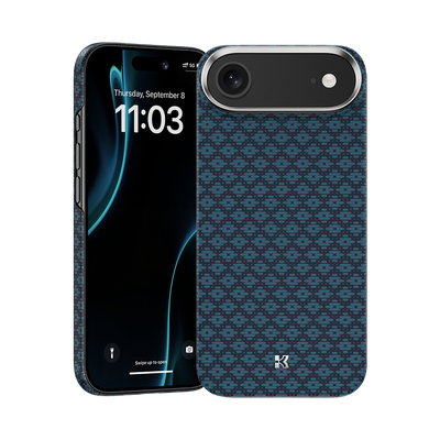 Benks ArmorGrid ArmorAir Case built with Kevlar® for iPhone Air - Azure Blue 