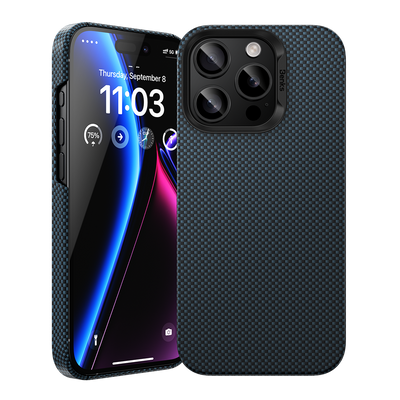 غلاف Benks ArmorTint مصنوع من كيفلار® لجهاز iPhone 15 Pro Max