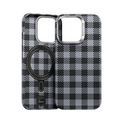 Benks ArmorVichy Case built with Kevlar® for iPhone 16 Pro Max - Black #pattern_black
