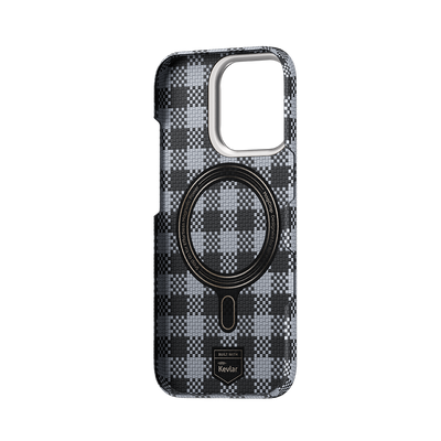 Benks ArmorVichy Case built with Kevlar® for iPhone 16 Pro Max - Black #pattern_black
