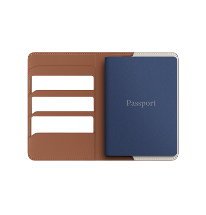 Uniq Belmont Find My Vegan Leather Passport Holder
