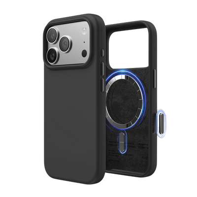 Elago Mag Silicone Case for iPhone 17 Pro / iPhone 18 Pro - Black 