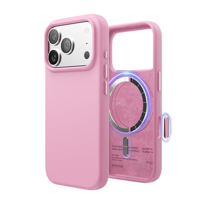 Elago Mag Silicone Case for iPhone 17 Pro / iPhone 18 Pro - Hot Pink 
