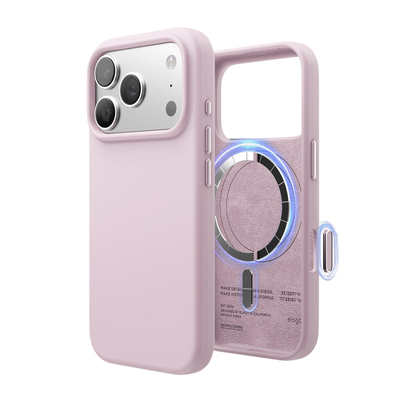 Elago Mag Silicone Case for iPhone 17 Pro / iPhone 18 Pro - Light Lilac #color_light-lilac