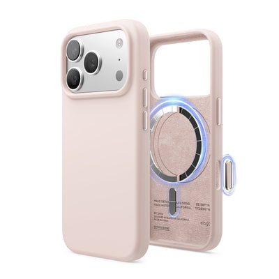 Elago Mag Silicone Case for iPhone 17 Pro / iPhone 18 Pro - Lovely Pink 
