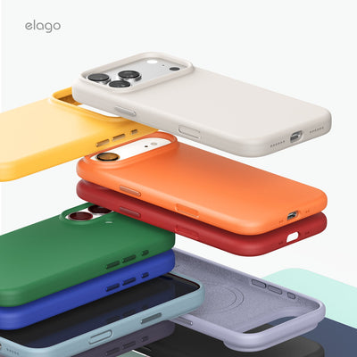 Elago Mag Silicone Case for iPhone 17 Pro / iPhone 18 Pro - Medium Grey 
