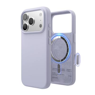 Elago Mag Silicone Case for iPhone 17 Pro / iPhone 18 Pro - Purple #color_purple