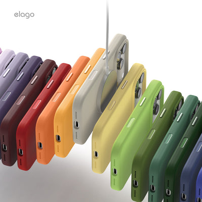 Elago Mag Silicone Case for iPhone 17 Pro / iPhone 18 Pro - Red 
