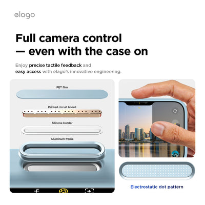 Elago Mag Silicone Case for iPhone 17 Pro / iPhone 18 Pro - Sky Blue 