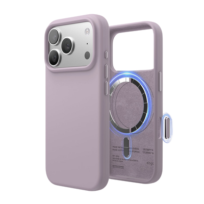 Elago Mag Silicone Case for iPhone 17 Pro / iPhone 18 Pro - Soft Purple #color_soft-purple