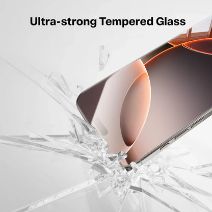 TORRAS GlassGo Tempered Screen Protector for iPhone 17 Pro Max / 17 Pro / 17 Air / 17- 1 Pack