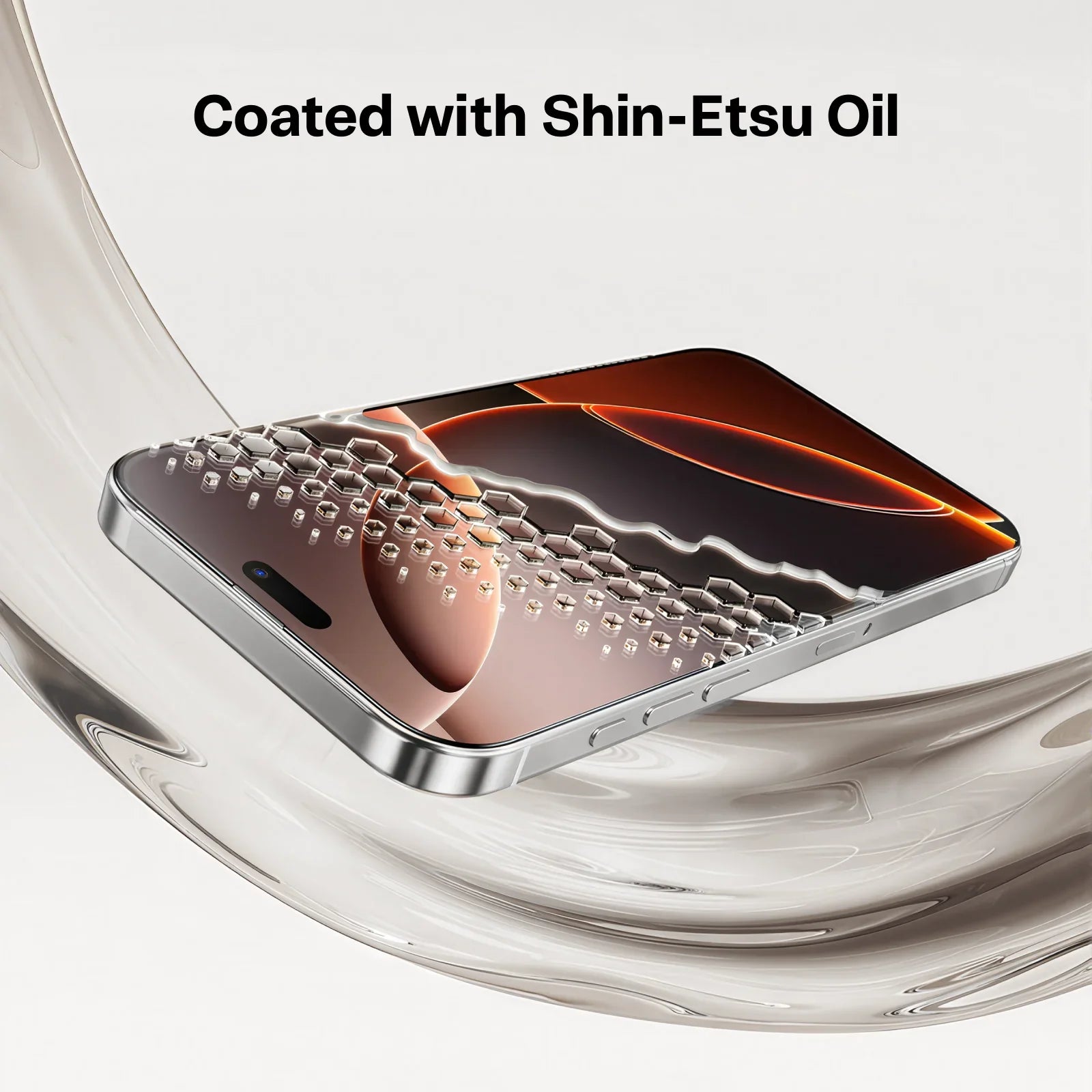 واقي شاشة زجاجي مقسى TORRAS GlassGo لجهاز iPhone 17 Pro Max / 17 Pro / 17 Air / 17 - عبوة واحدة