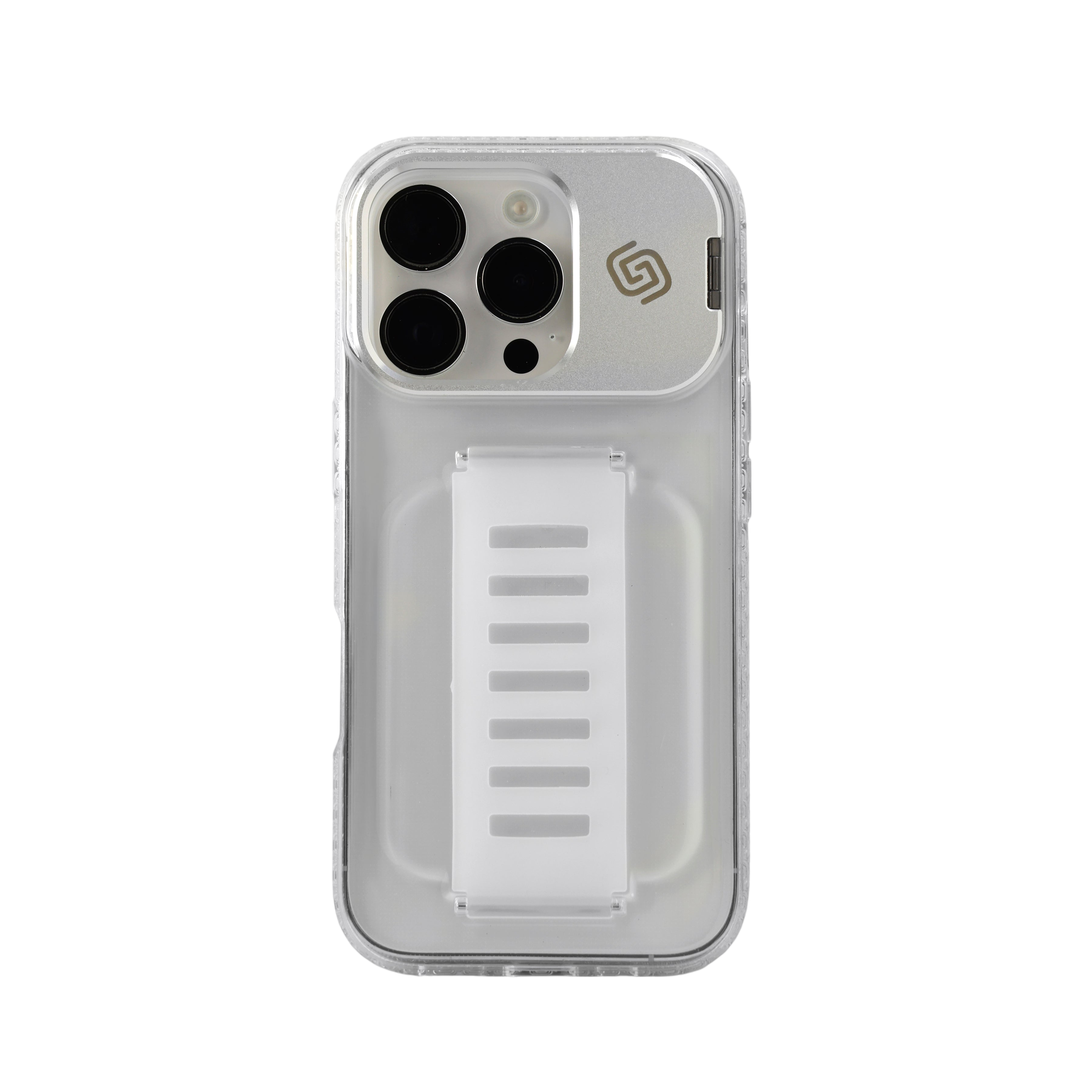 Grip2U BOOST Kickstand Clear Case for iPhone 16 Pro Max