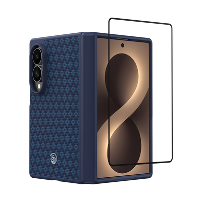 Benks ArmorGrid Pro Grand Combo built with Kevlar® for Samsung Galaxy Z Fold 8 / Z Fold 8 Ultra - Blue 