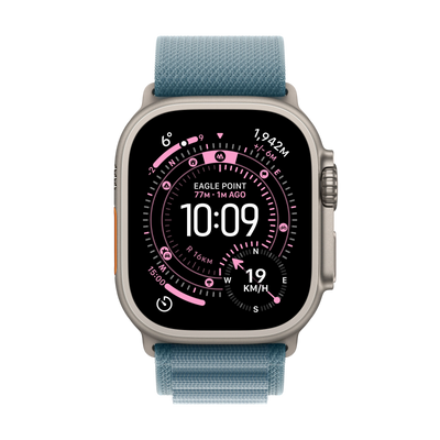 ساعة آبل الترا 3 GPS + خلوية 49 مم تيتانيوم طبيعي