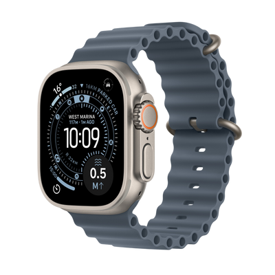 ساعة آبل الترا 3 GPS + خلوية 49 مم تيتانيوم طبيعي