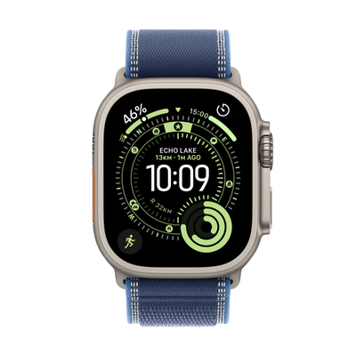 ساعة آبل الترا 3 GPS + خلوية 49 مم تيتانيوم طبيعي