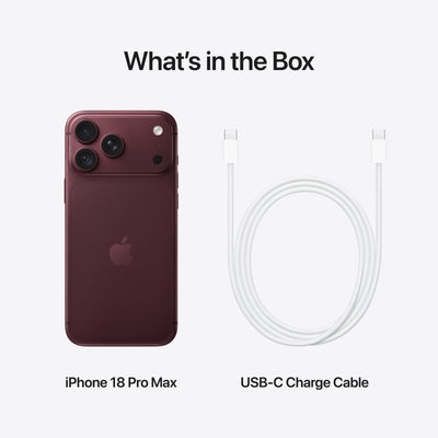Apple iPhone 18 Pro Max - Burgundy 