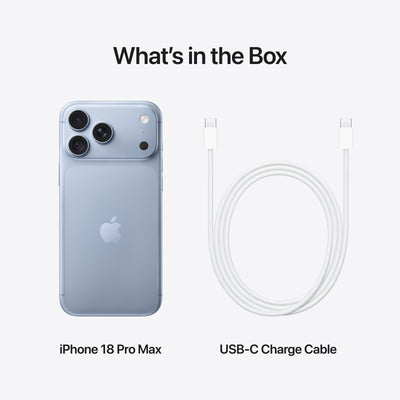Apple iPhone 18 Pro Max - Glacier 
