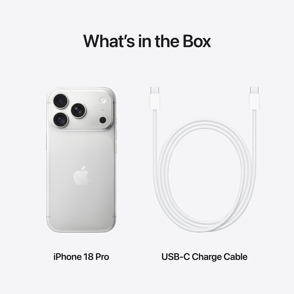 Apple iPhone 18 Pro - Silver 