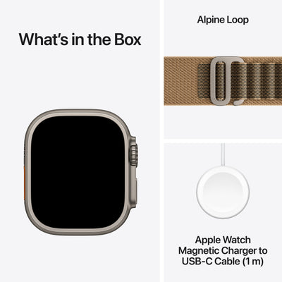Apple Watch Ultra 4 - Desert Alpine Loop 