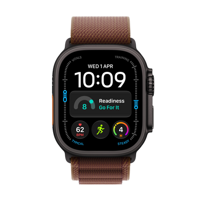 Apple Watch Ultra 4 - Burgundy Alpine Loop 