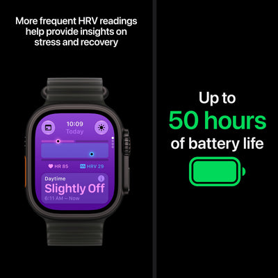 Apple Watch Ultra 4 - Burgundy Alpine Loop 