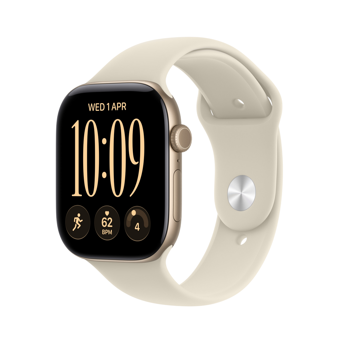 Apple Watch Series 12 - Light Gold Aluminum 42mm 
