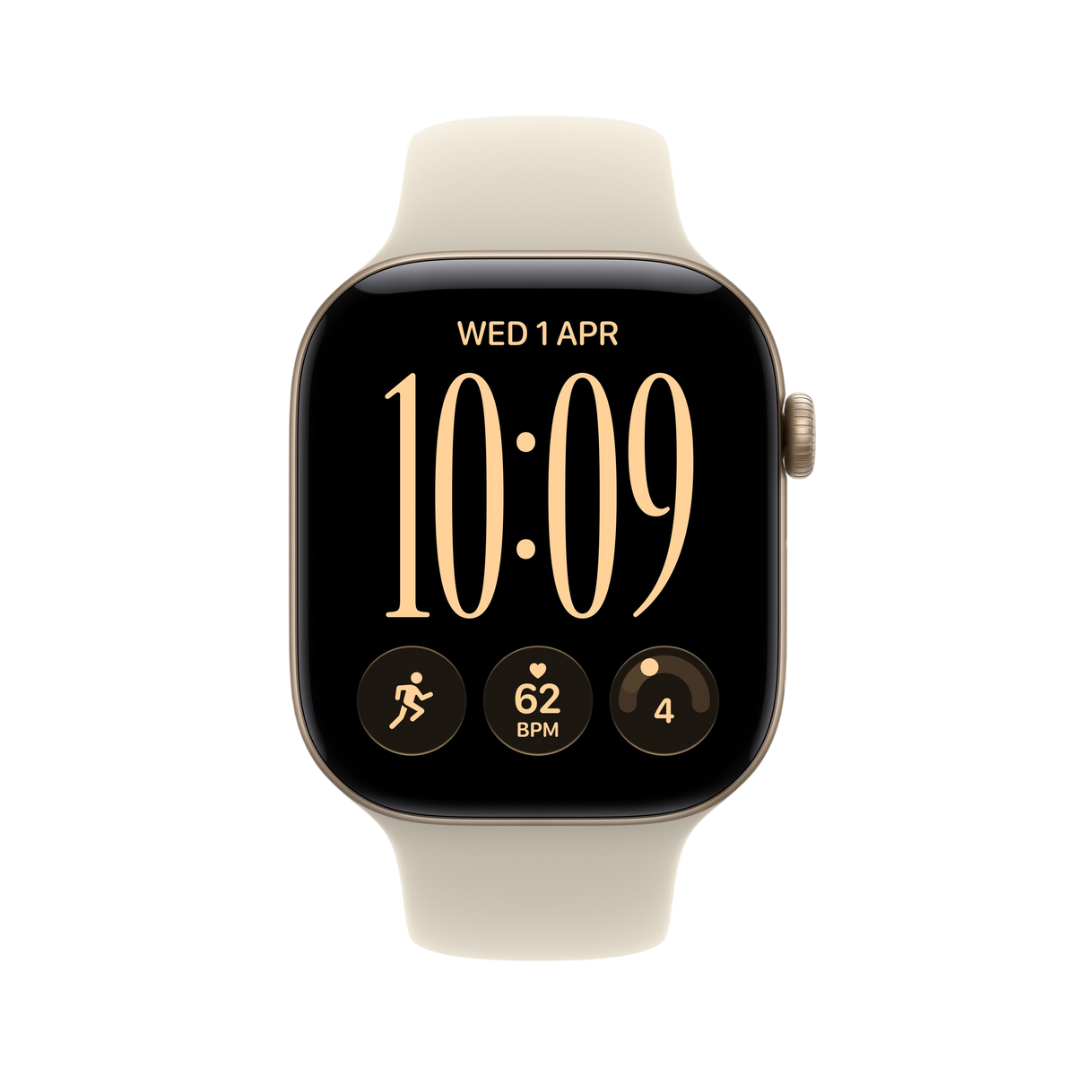 Apple Watch Series 12 - Light Gold Aluminum 42mm 