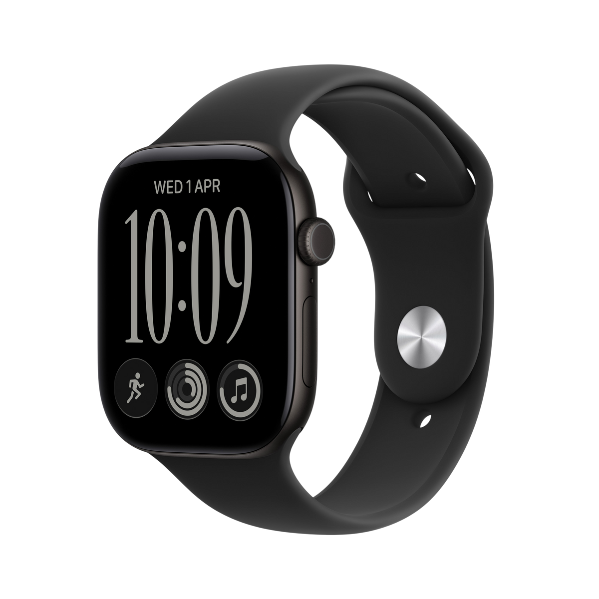 Apple Watch Series 12 - Black Aluminum 46mm 