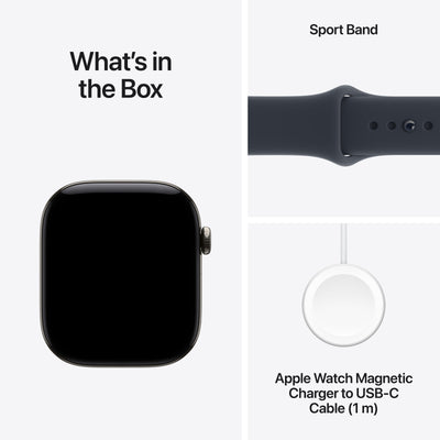 Apple Watch Series 12 - Natural Titanium 42mm 