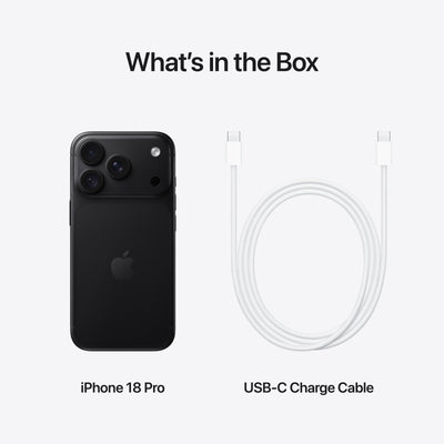 Apple iPhone 18 Pro - Black 