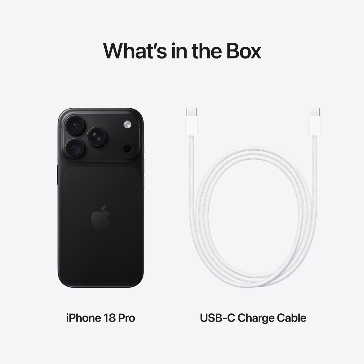 Apple iPhone 18 Pro - Black 