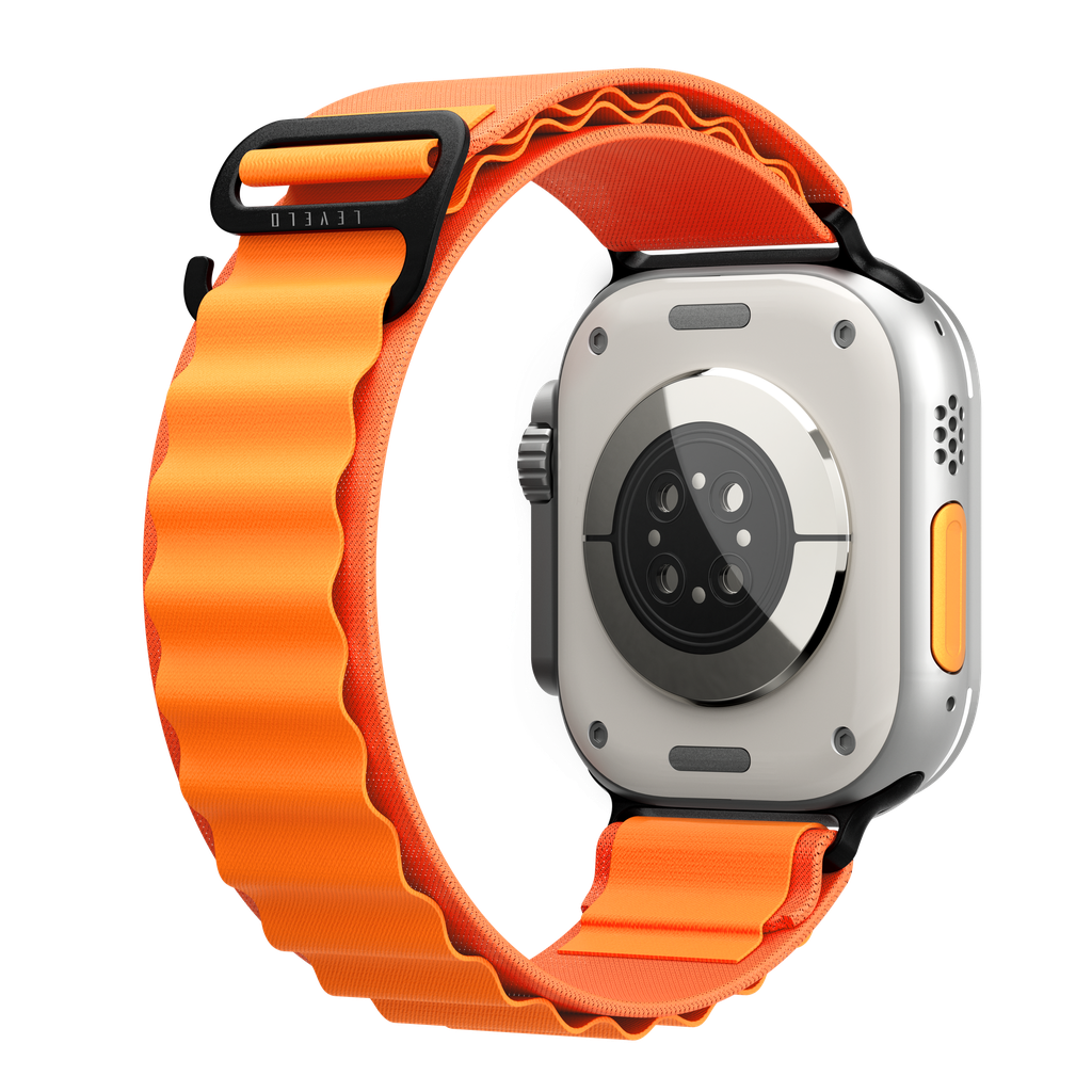 Levelo Ace Loop Nylon Watch Strap for Apple Watch 49mm / 46mm / 45mm