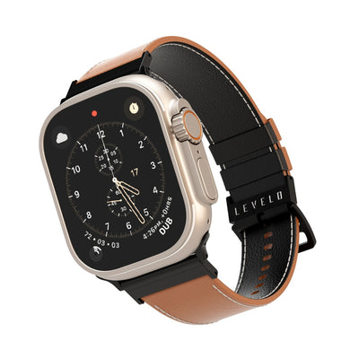 حزام ساعة Levelo Montre لساعة Apple Watch Ultra 2/1 49mm وسلسلة 9/8/7/6/5 45mm