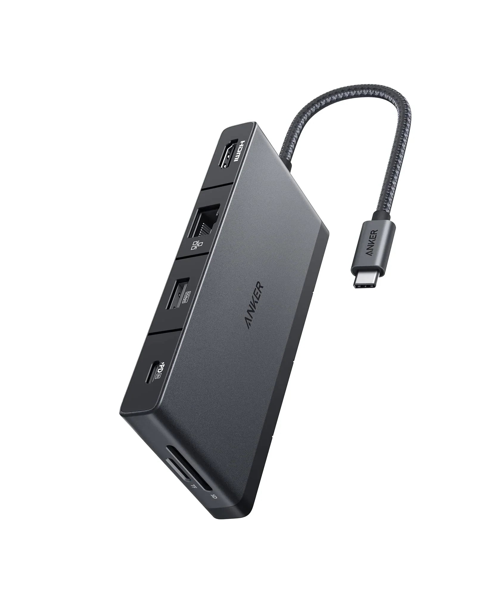 موزع أنكر 552 USB-C (9 في 1، 4K HDMI)