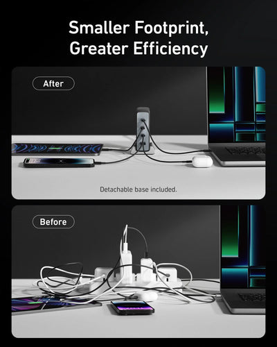 شاحن مكتبي Anker Prime 240W GaN (4 منافذ)