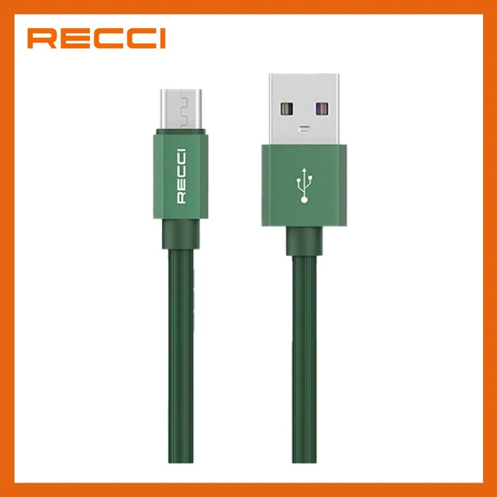 Recci Data Cable Star link Micro USB 150CM - Green