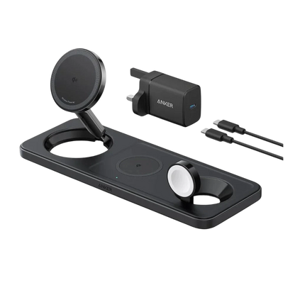 Anker MagGo Wireless Charging Station (3-in-1 Pad)