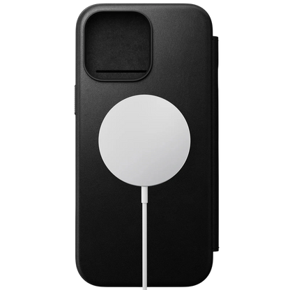 حافظة فوليو جلدية عصرية نوماد لهاتف آيفون 16 برو