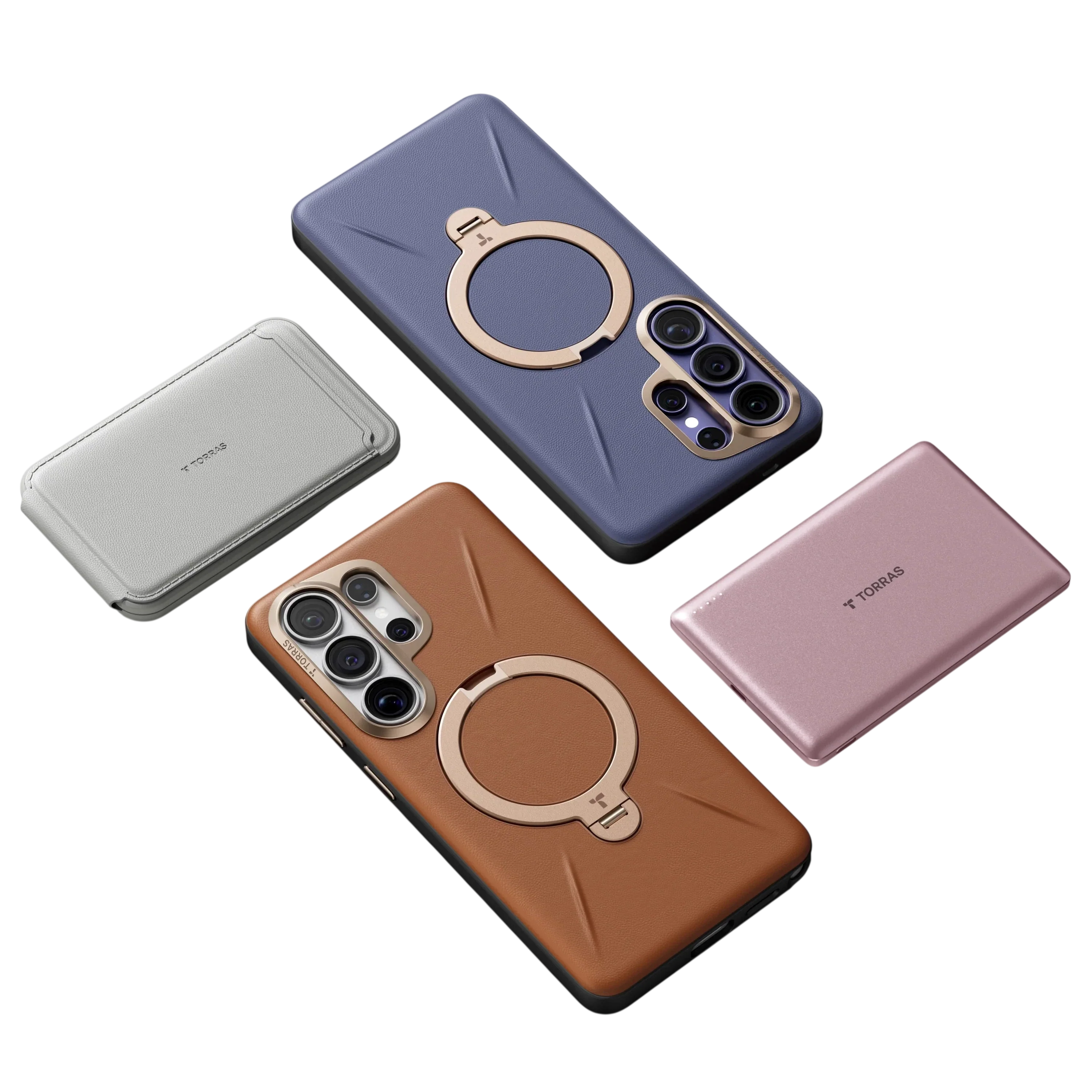 TORRAS Ostand Spin VegSkin for Samsung Galaxy S26 Ultra