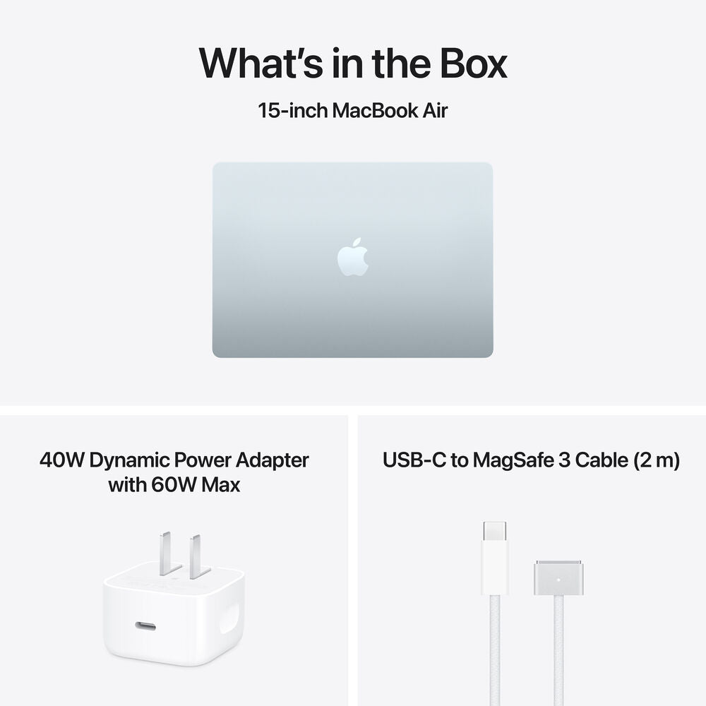 Apple MacBook Air 13-inch M5 (2026) English Keyboard - Sky Blue #color_sky-blue
