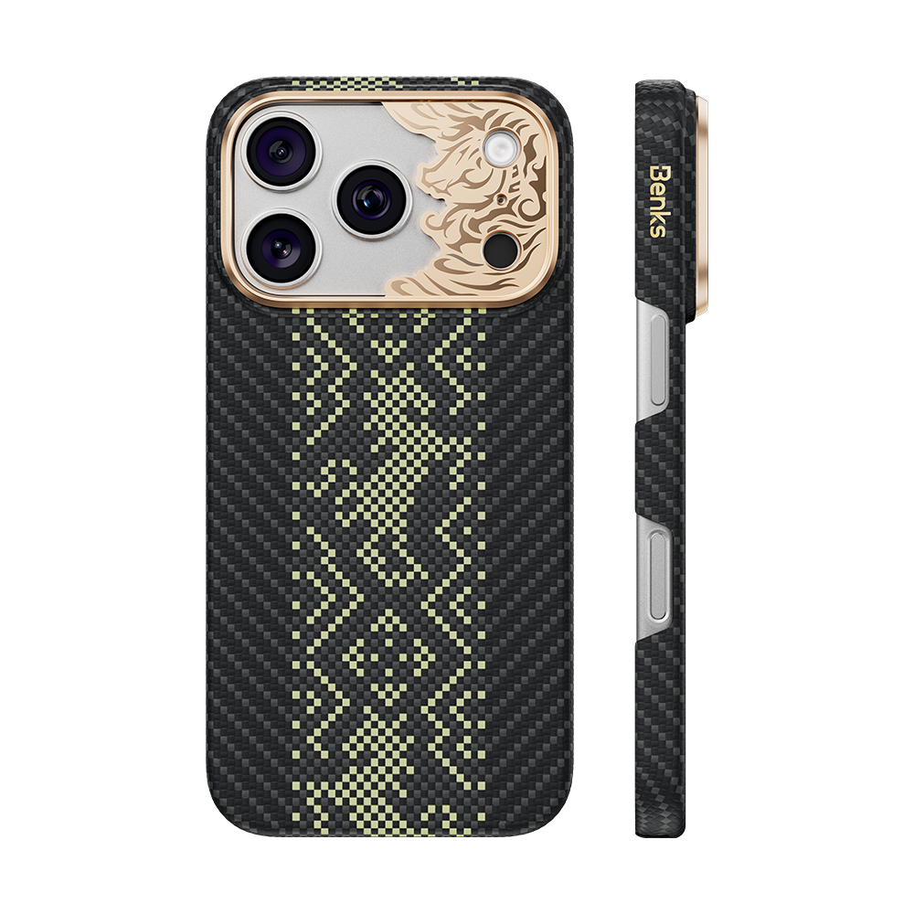 Benks Knight Air C1 Case built with Kevlar® for iPhone 18 Pro Max - Black 