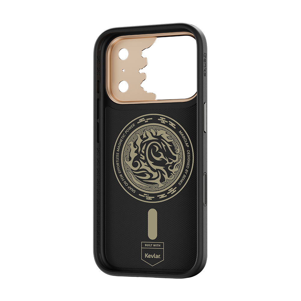 Benks Knight Pro Case built with Kevlar® for iPhone 18 Pro Max - Black 