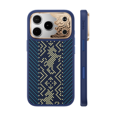 Benks Knight Pro Case built with Kevlar® for iPhone 18 Pro Max - Blue 
