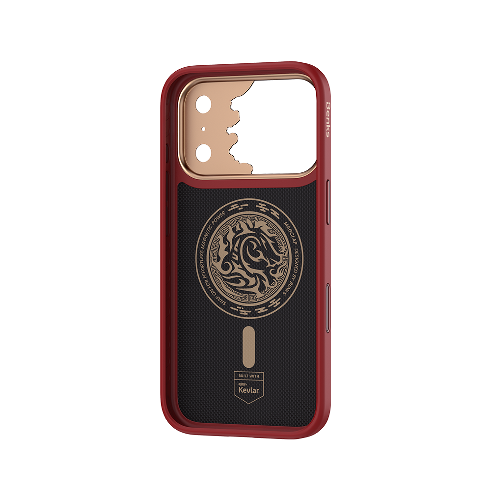 Benks Knight ArmorPro Case built with Kevlar® for iPhone 17 Pro & Pro Max